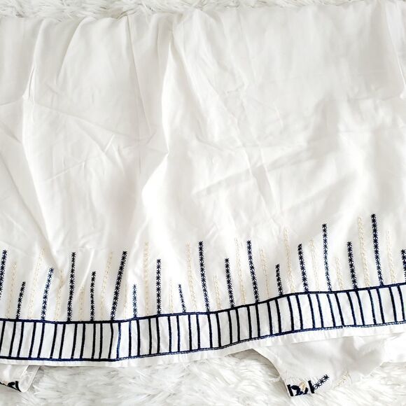 Ire Fashion Women's Size XXXL Embroidered White Blouse - Picture 9 of 10